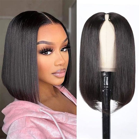 V-Part Human Hair Wig